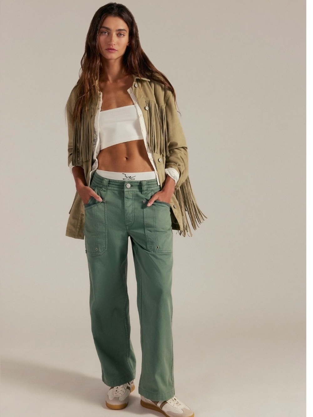 We The Free Just in Time Slouch Pants Free People NWT